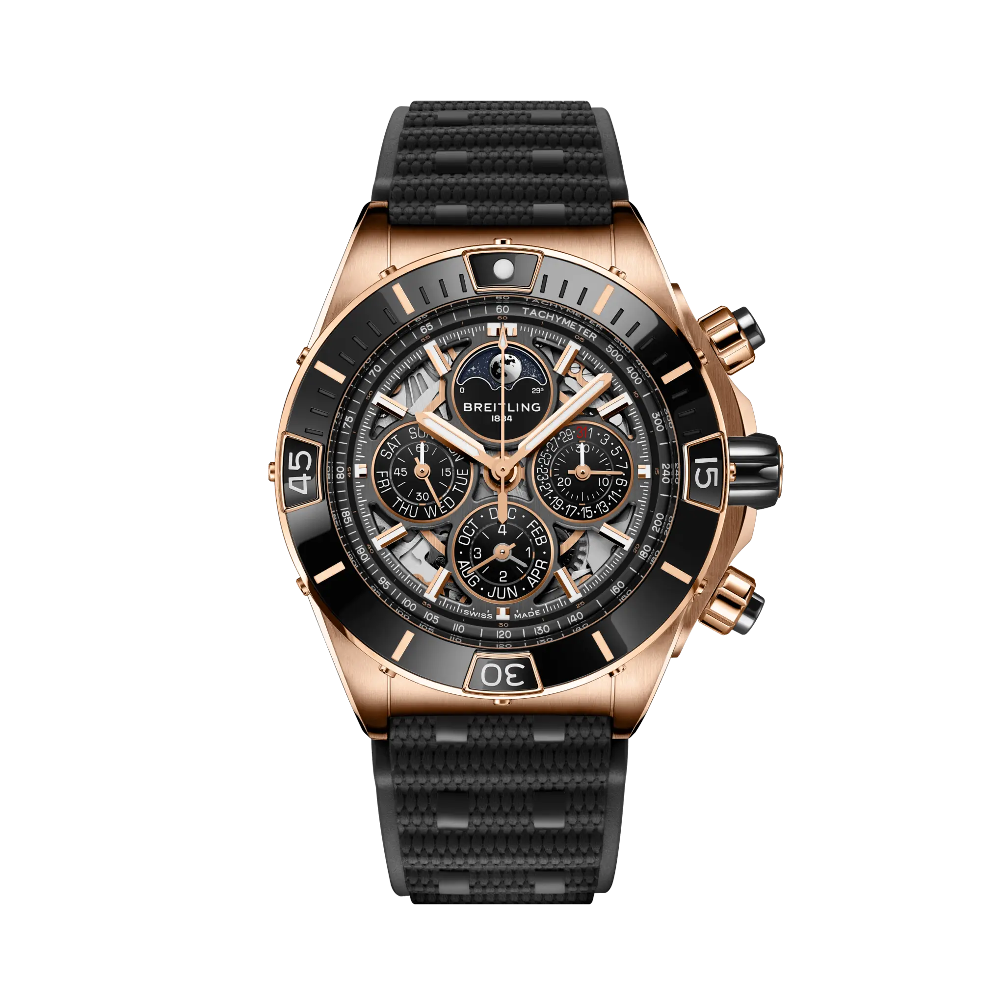 [2026 Mirror Grade]Breitling Super Chronomat B19 44 Perpetual Calendar 140th Anniversary RB19301A1G1S1