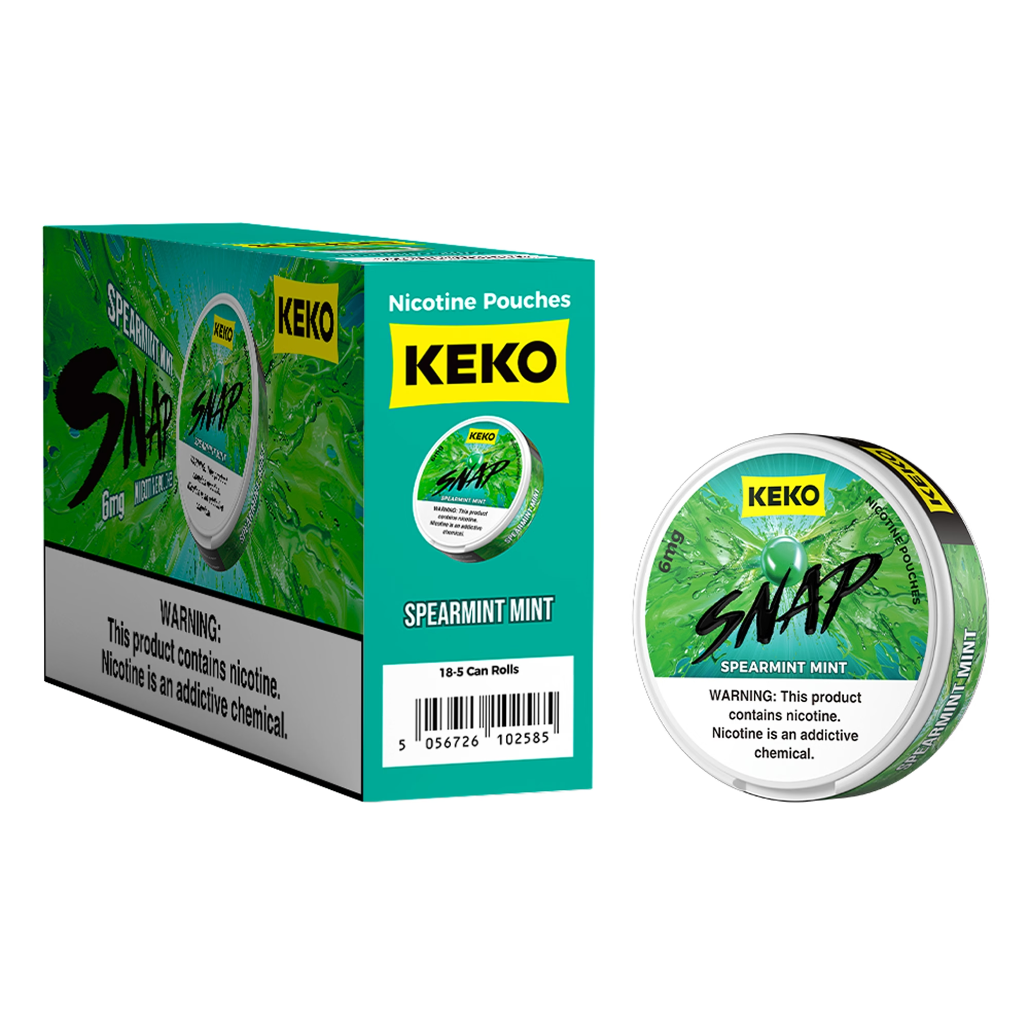 KEKO SPEARMINT MINT 3mg/6mg