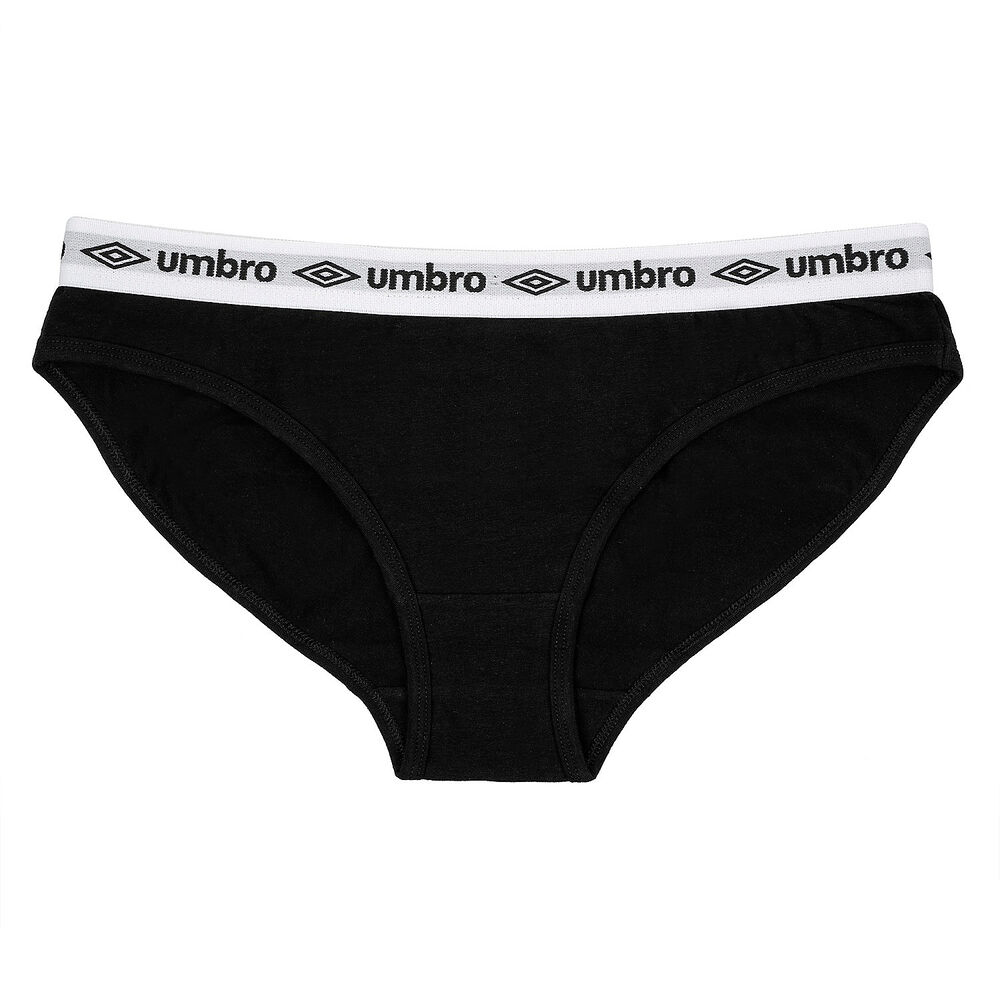 UMBRO Komplet 2 par majtek damskich, czarne