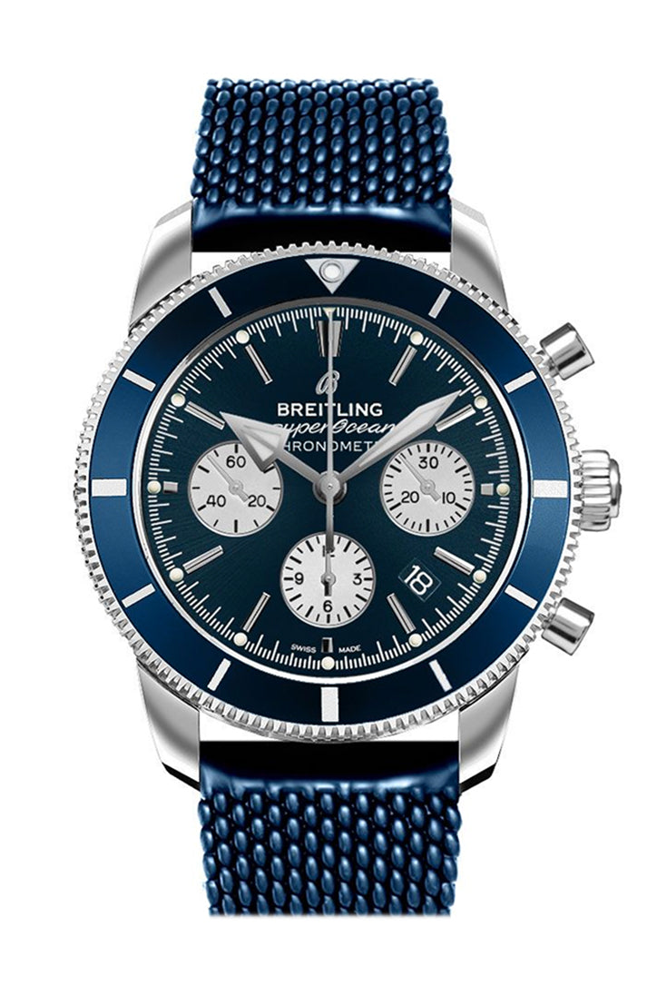 [2026 Mirror Grade]Breitling Superocean Heritage B01 Blue Rubber AB0162161 C1S1