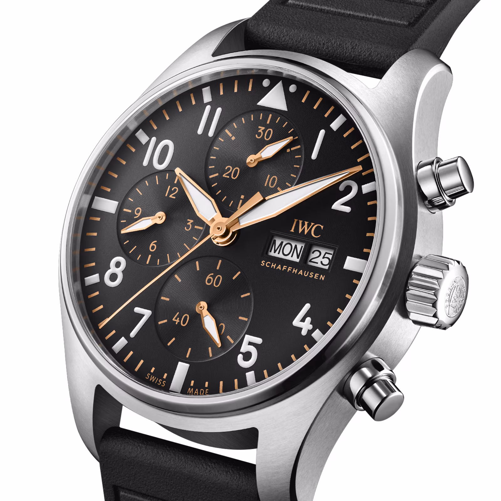 [2026 Mirror Grade]IWC Pilot's Chronograph 41mm APXGP Mens Watch Black IW388116