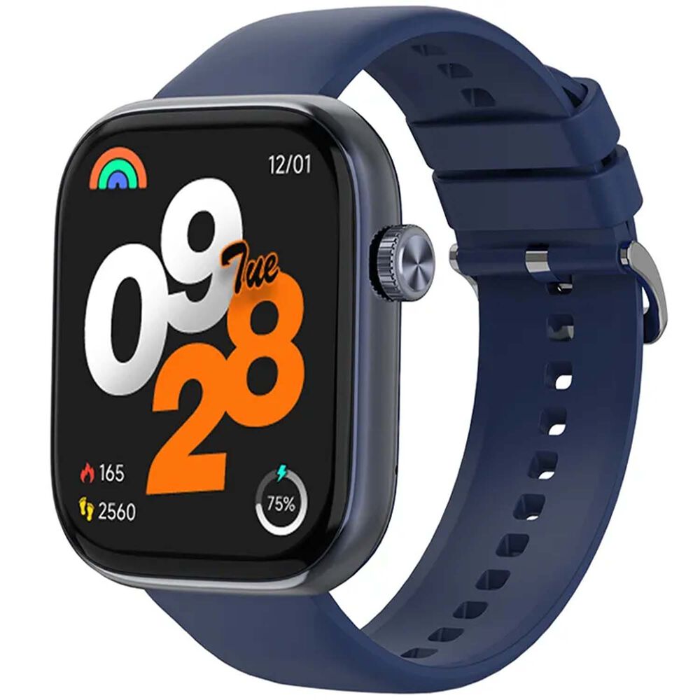 IMIKI Smartwatch sportowy Imiki ST2, funkcja rozmów, granatowy