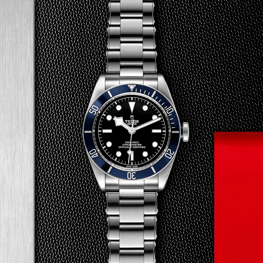 [2026 Mirror Grade]TUDOR Black Bay 41mm Black Dial & Blue Bezel Men's Automatic Bracelet Watch M79230B-0008