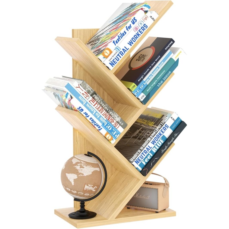 5 Tier Tree Book Shelf
