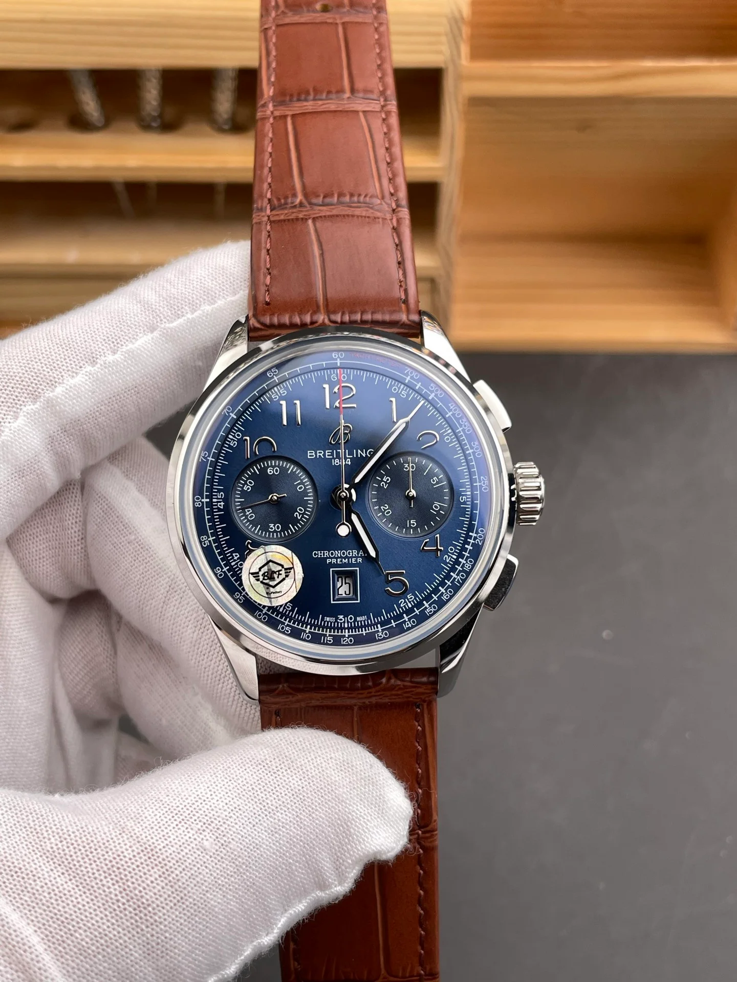 Premier B01 Blue Dial
