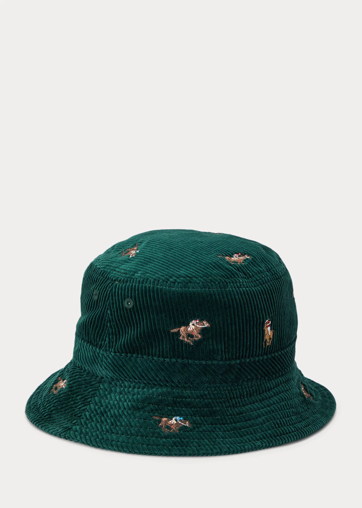 Equestrian Corduroy Bucket Hat