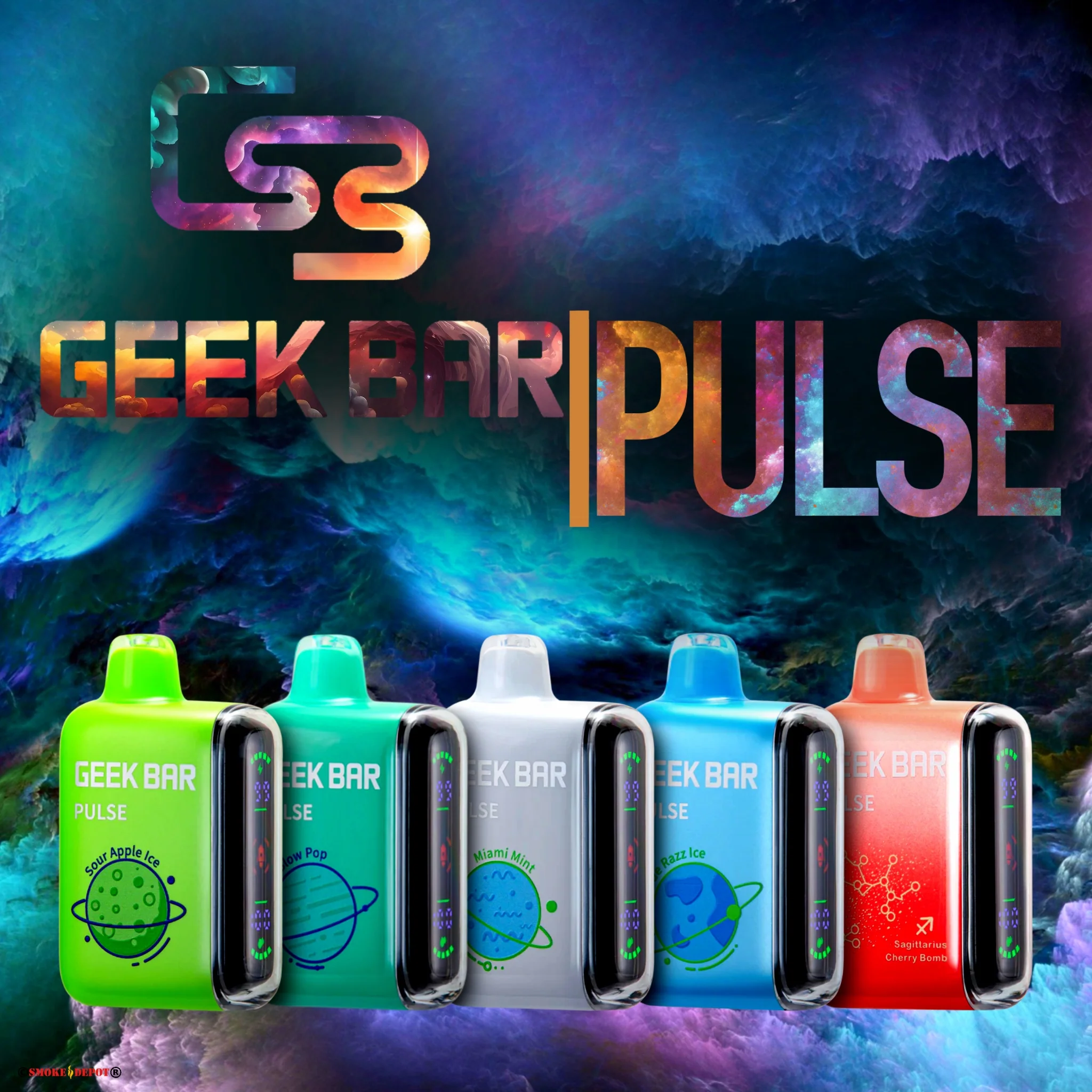 GEEK BAR PULSE 15000 PUFFS - 10 Flavors