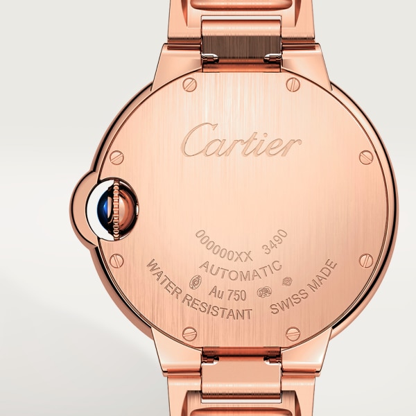 [2026 Mirror Grade]BALLON BLEU Diamond Rose Gold 33mm