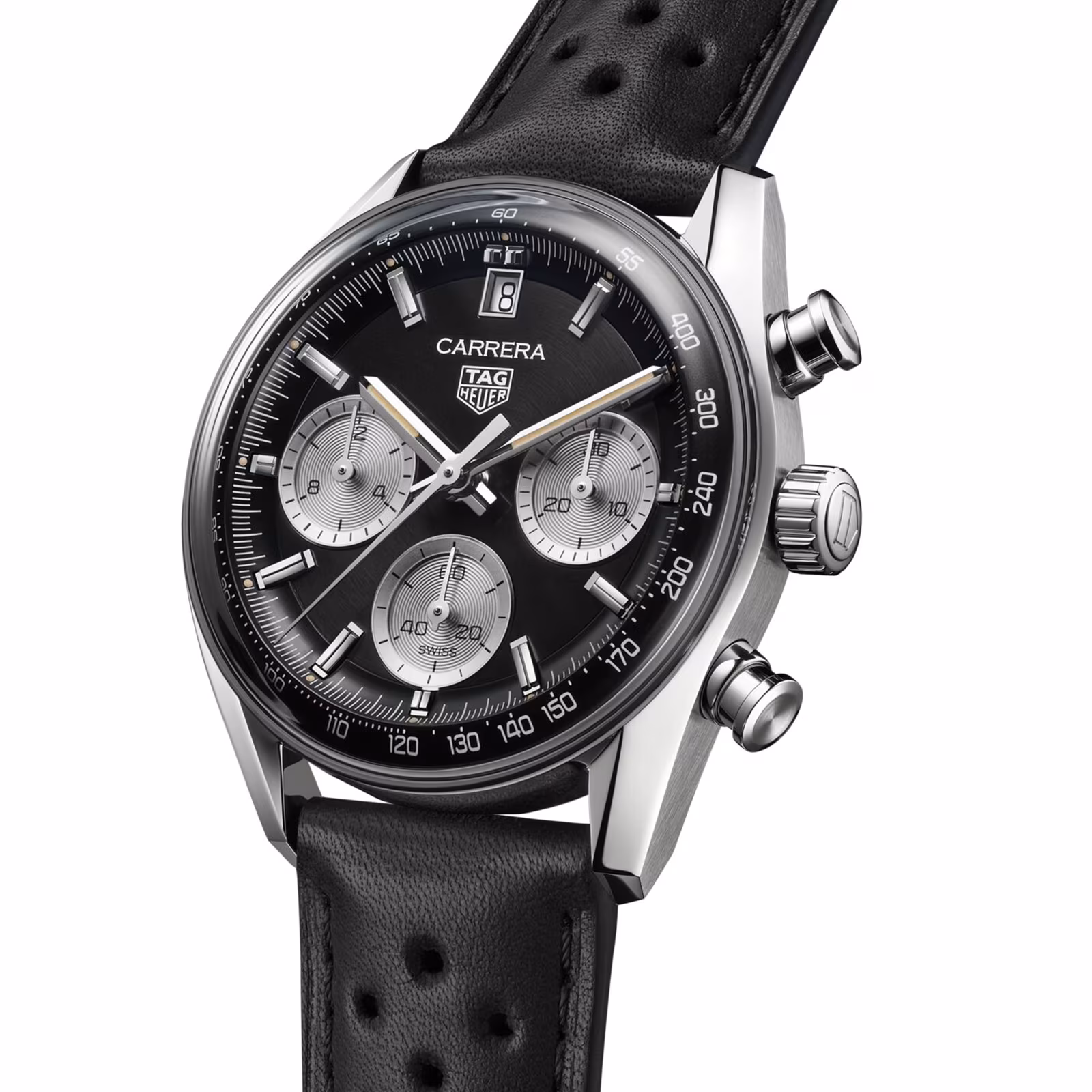 [2026 Mirror Grade]TAG Heuer Carrera Chronograph 39mm Mens Watch Black CBS2210.FC6534