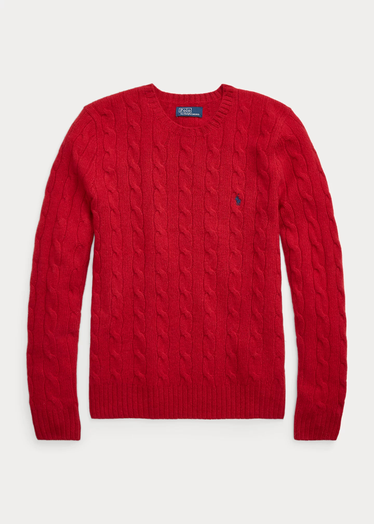 Cable-Knit Wool-Cashmere Sweater