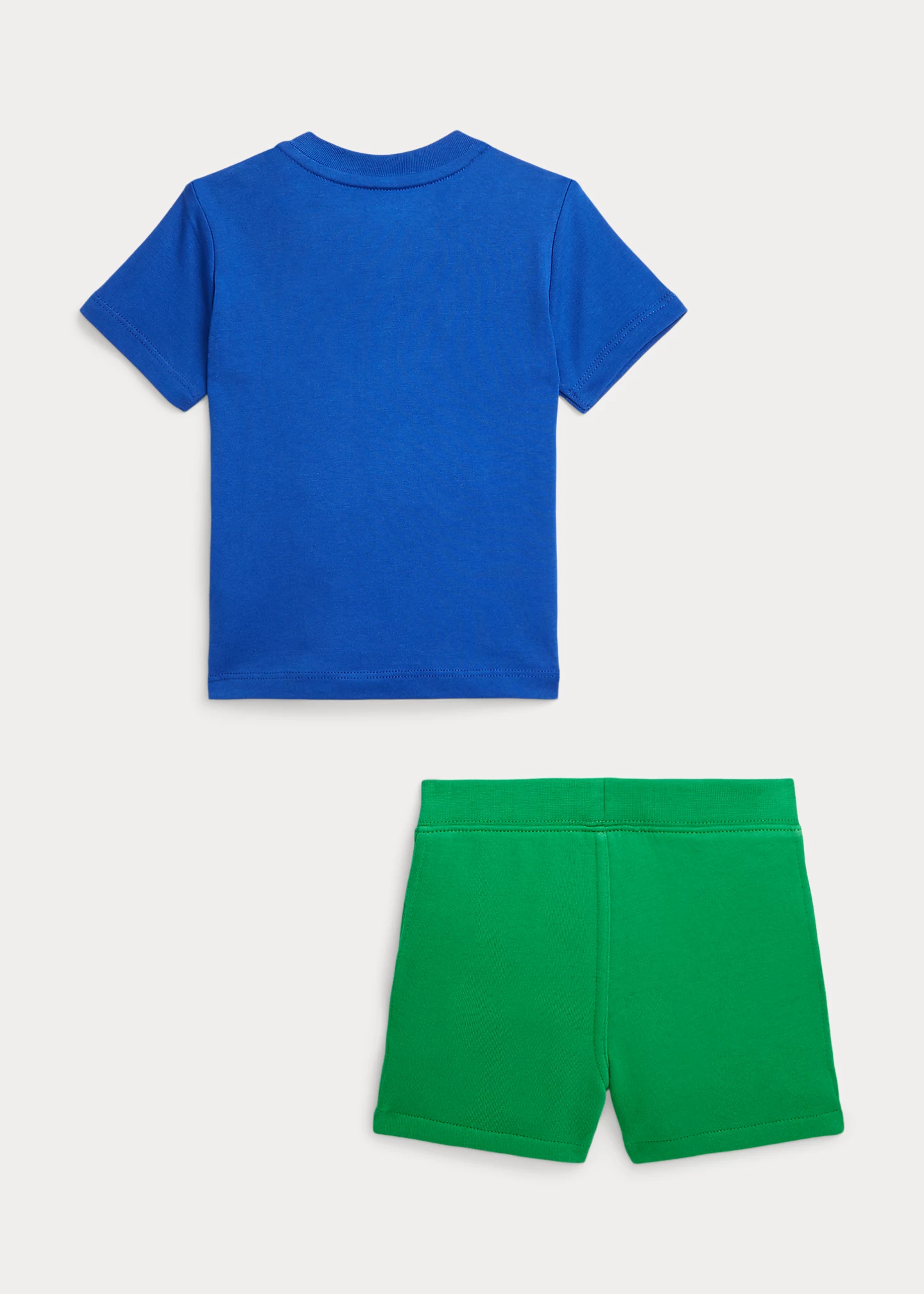 Big Pony Cotton Tee & Fleece Short Set