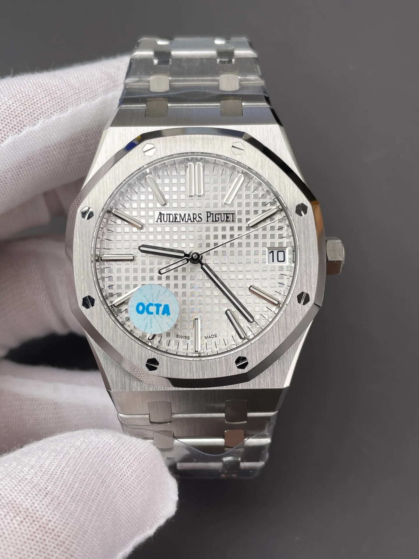 Royal Oak 15510 White Dial