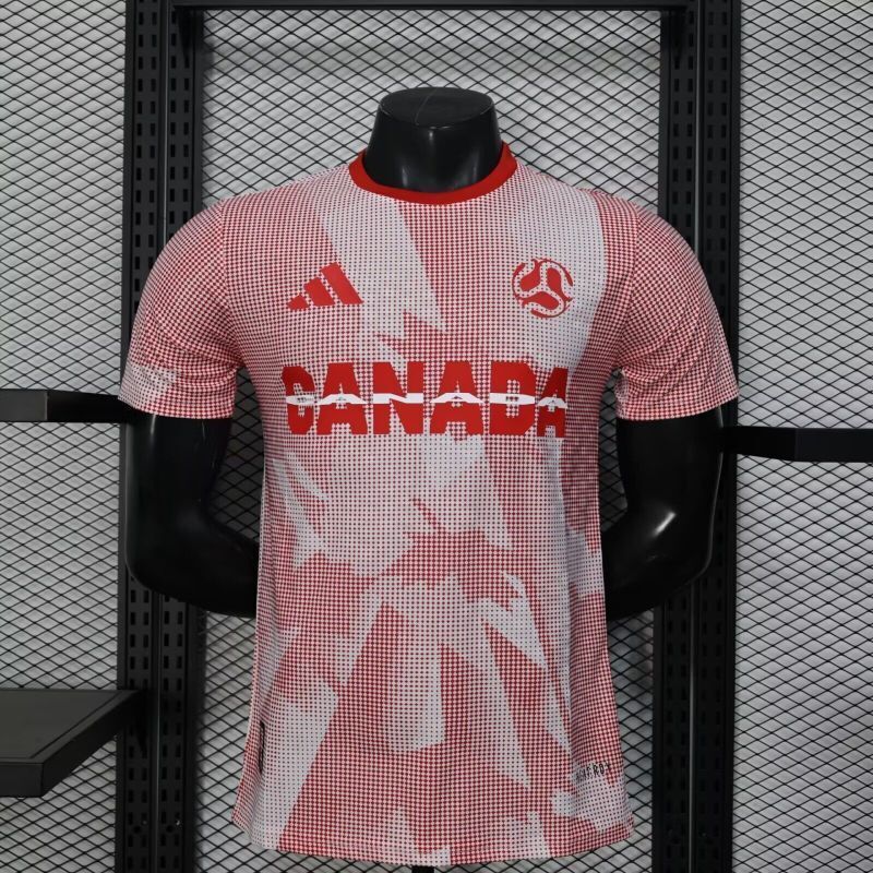 Canada Authentic Soccer Jersey World Cup Culture Promotion Shirt 2026
