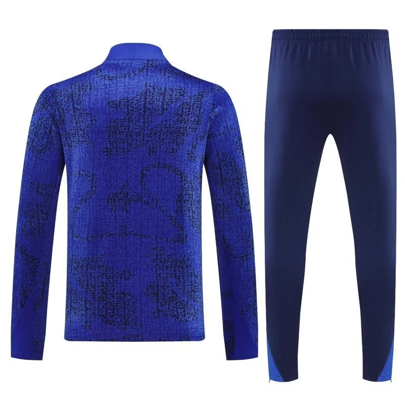 2026 France World cup Training Kit (Sweatshirt +Pants) Blue
