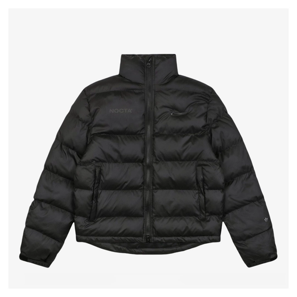 Nike X Drake NOCTA Stand Collar Down Jacket (Yellow/Black)