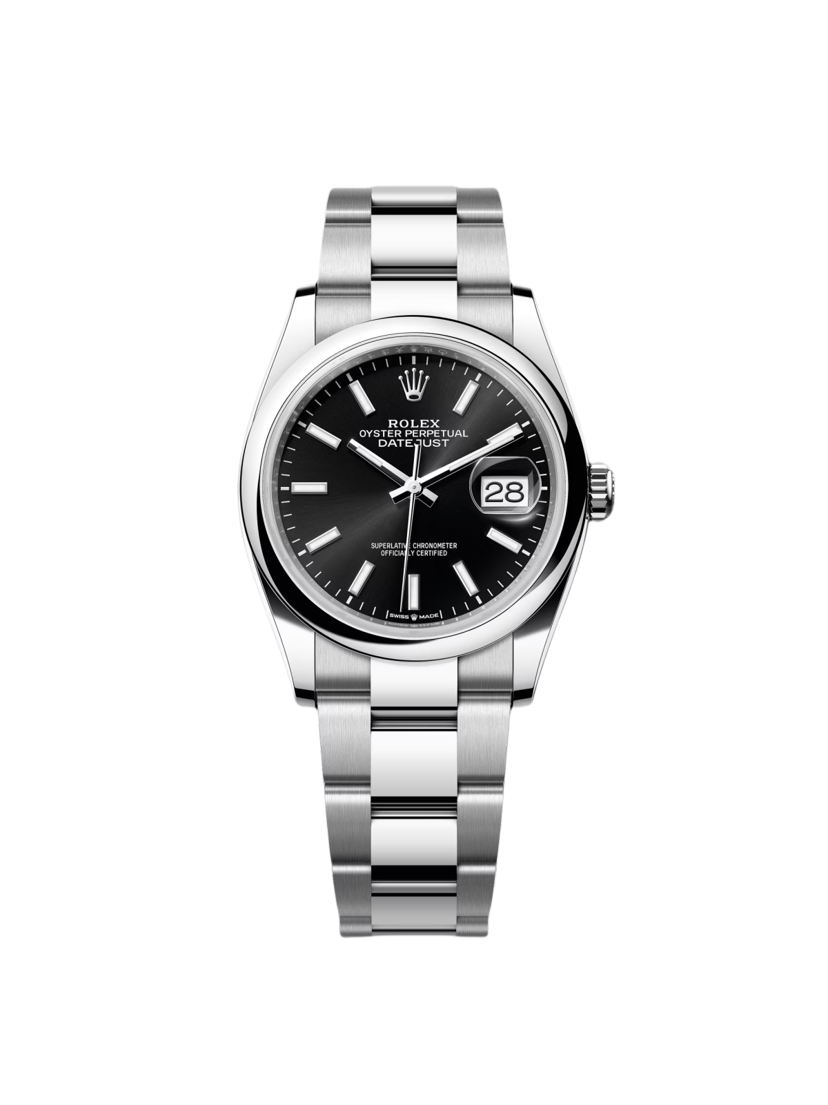 [2026 Mirror Grade]RLX  Datejust 36mm 126200 Stainless Steel Black Dial Jubilee Watch