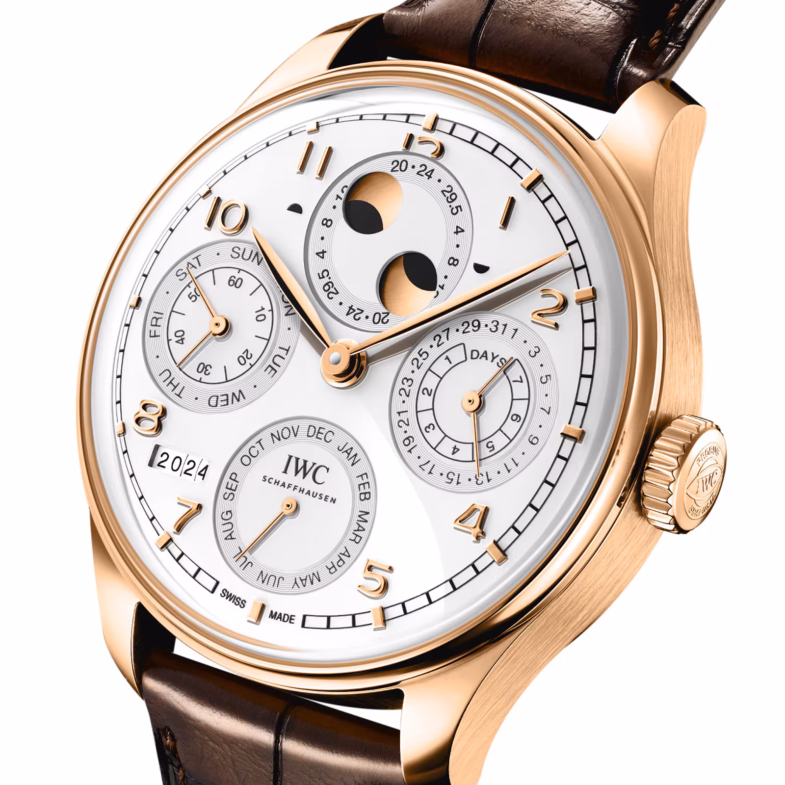 [2026 Mirror Grade]IWC Portugieser Perpetual Calendar 44 Silver Moon IW503701