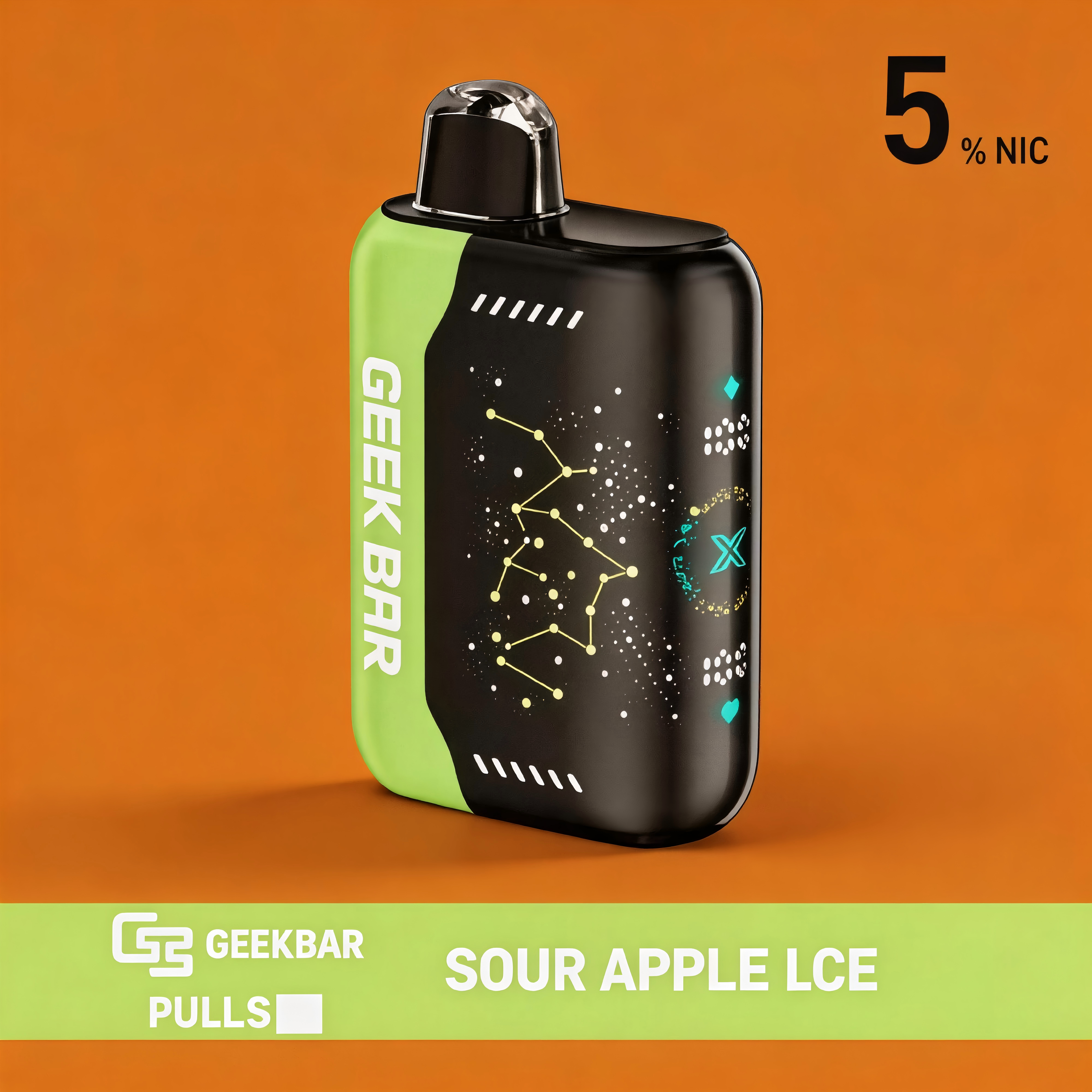 Sour Apple lce Geek Bar Pulse X (Standard Version)