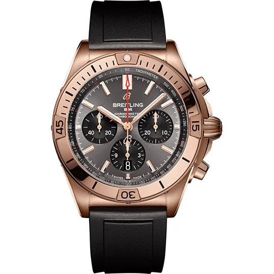 [2026 Mirror Grade]Breitling Watch Chronomat B01 42 Anthracite Rubber