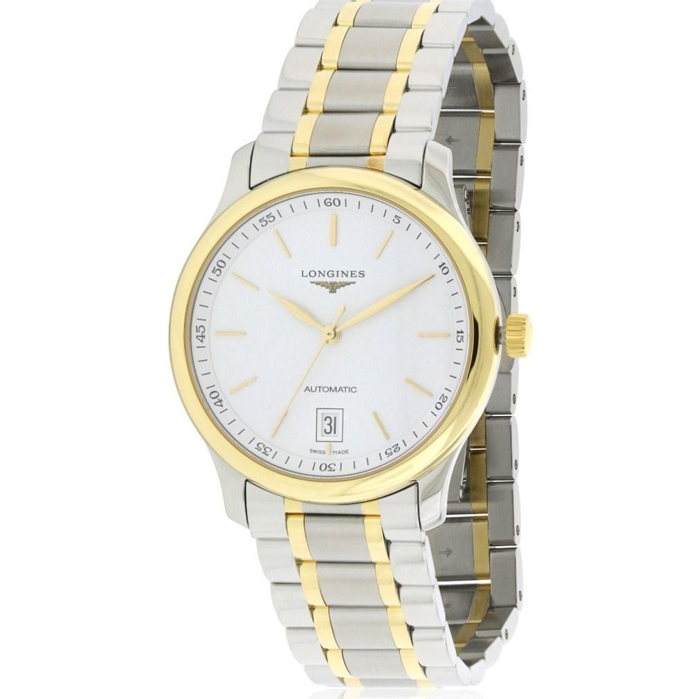 [2026 Mirror Grade]Longines Men's L26285127 Master Collection 18kt Yellow Gold Automatic Two-Tone Stainless Steel Watch
