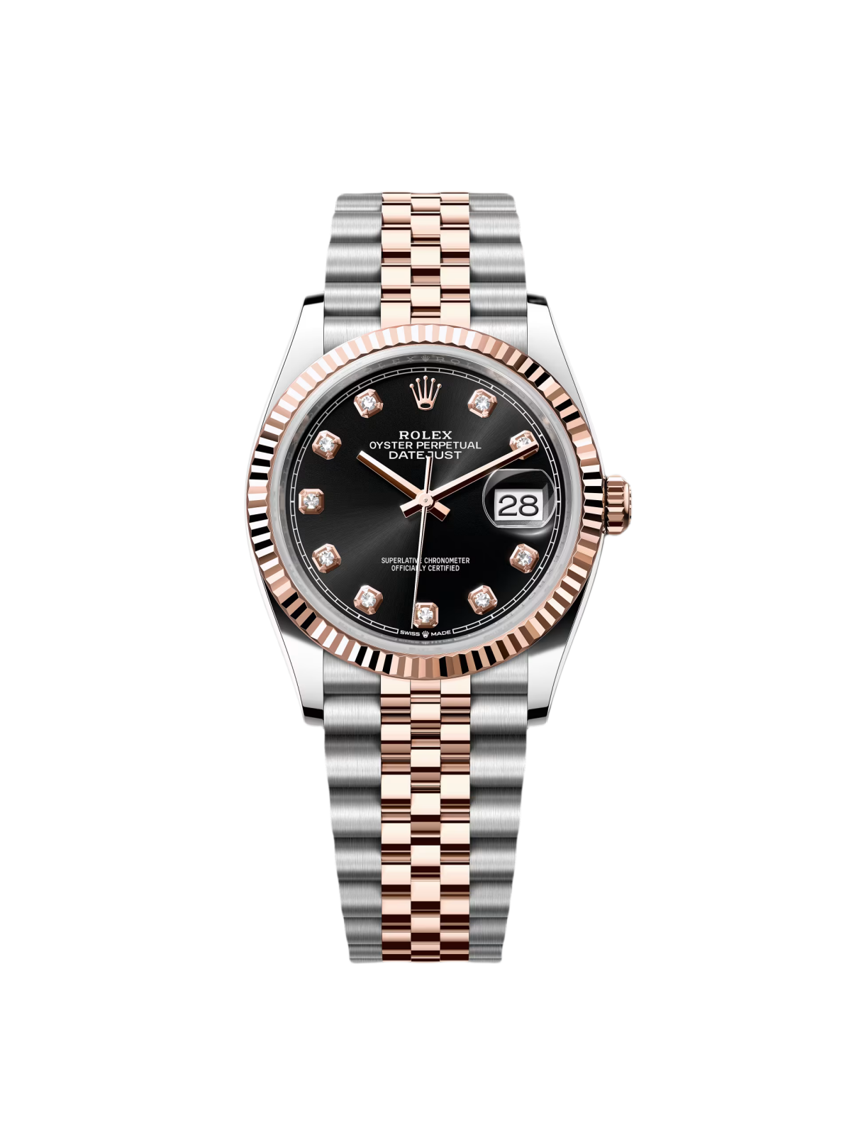 [2026 Mirror Grade]RLX  Datejust 36mm 126231 Black Dial 36mm Oyster Bracelet