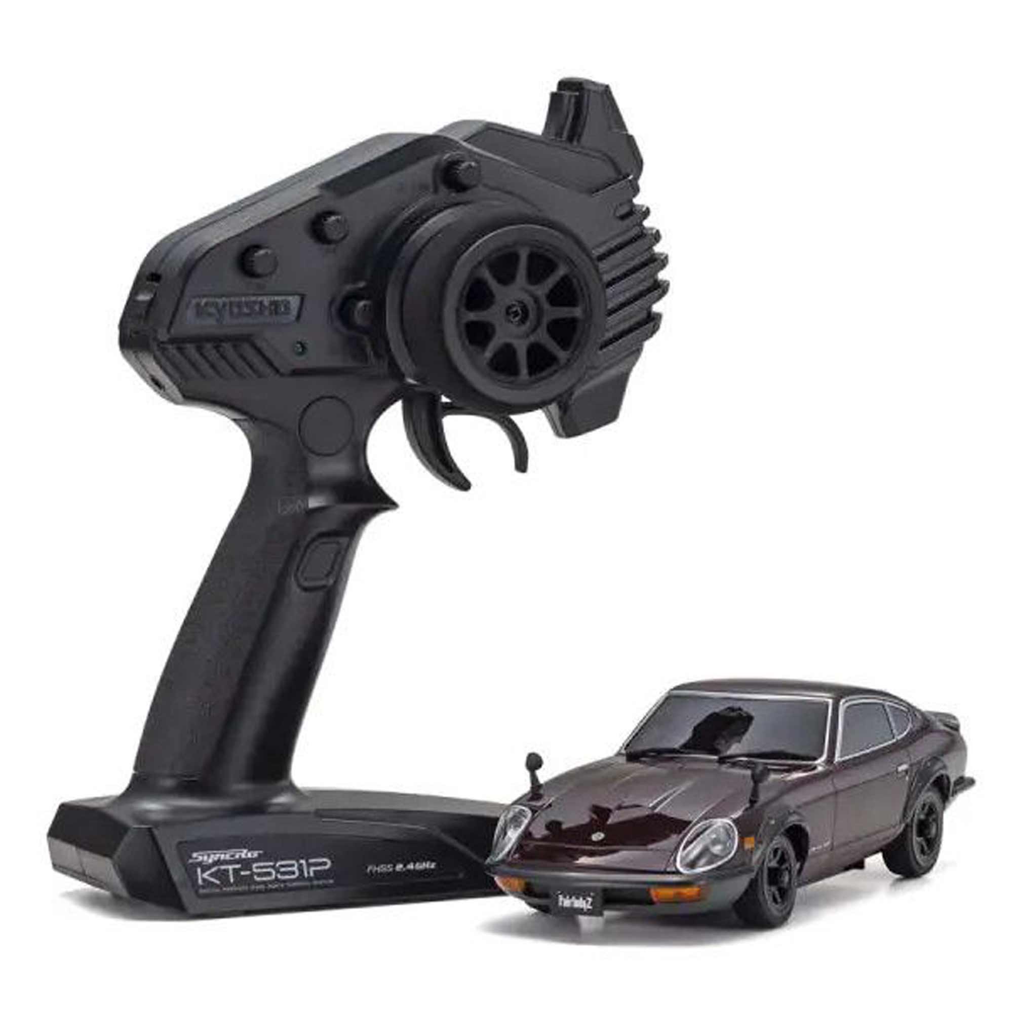 1/28 Fairlady 240ZG Mini-Z AWD RTR, Maroon