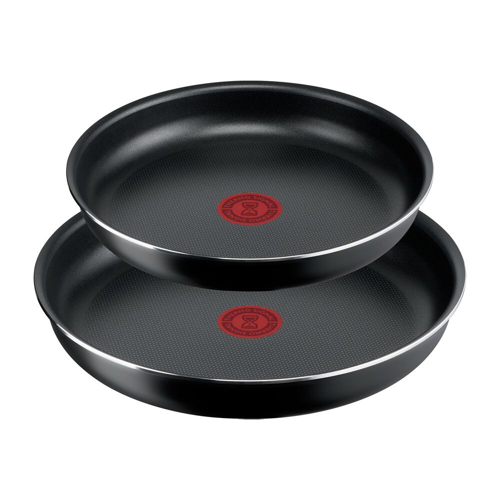 TEFAL Zestaw patelni Tefal Ingenio Extra, 3 elementy, czarne