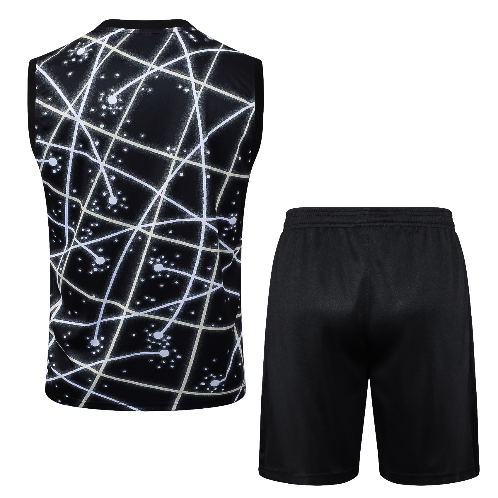 Chelsea Sleeveless Training Kit White&Black 2025/26