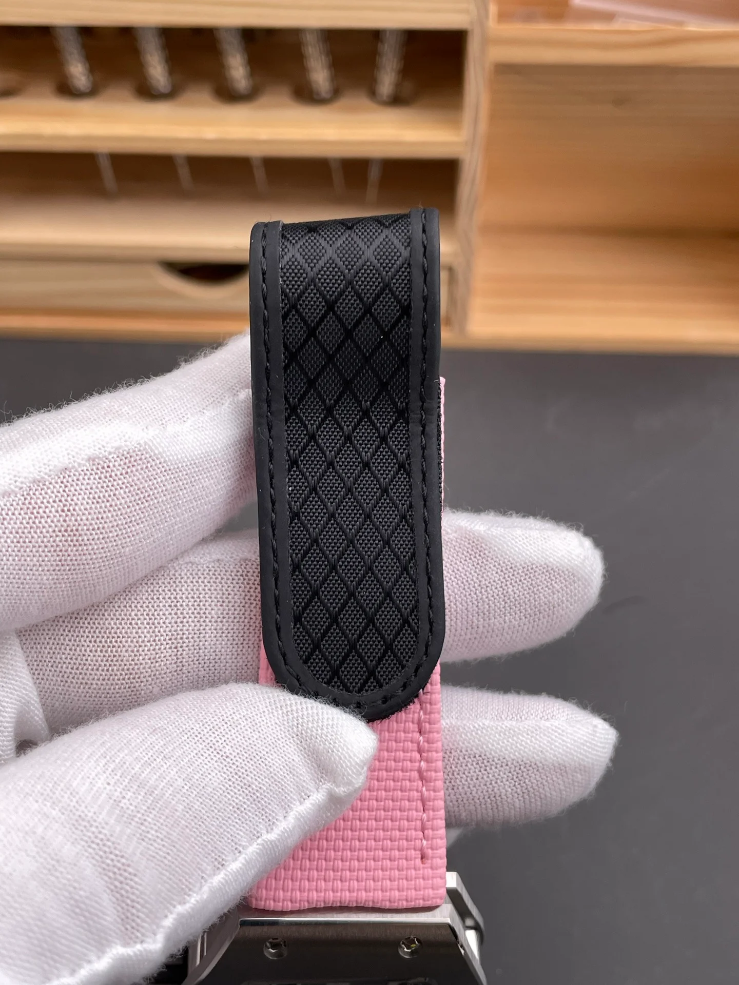 RM67-01 Titanium Case Ultra-Thin Baby Pink