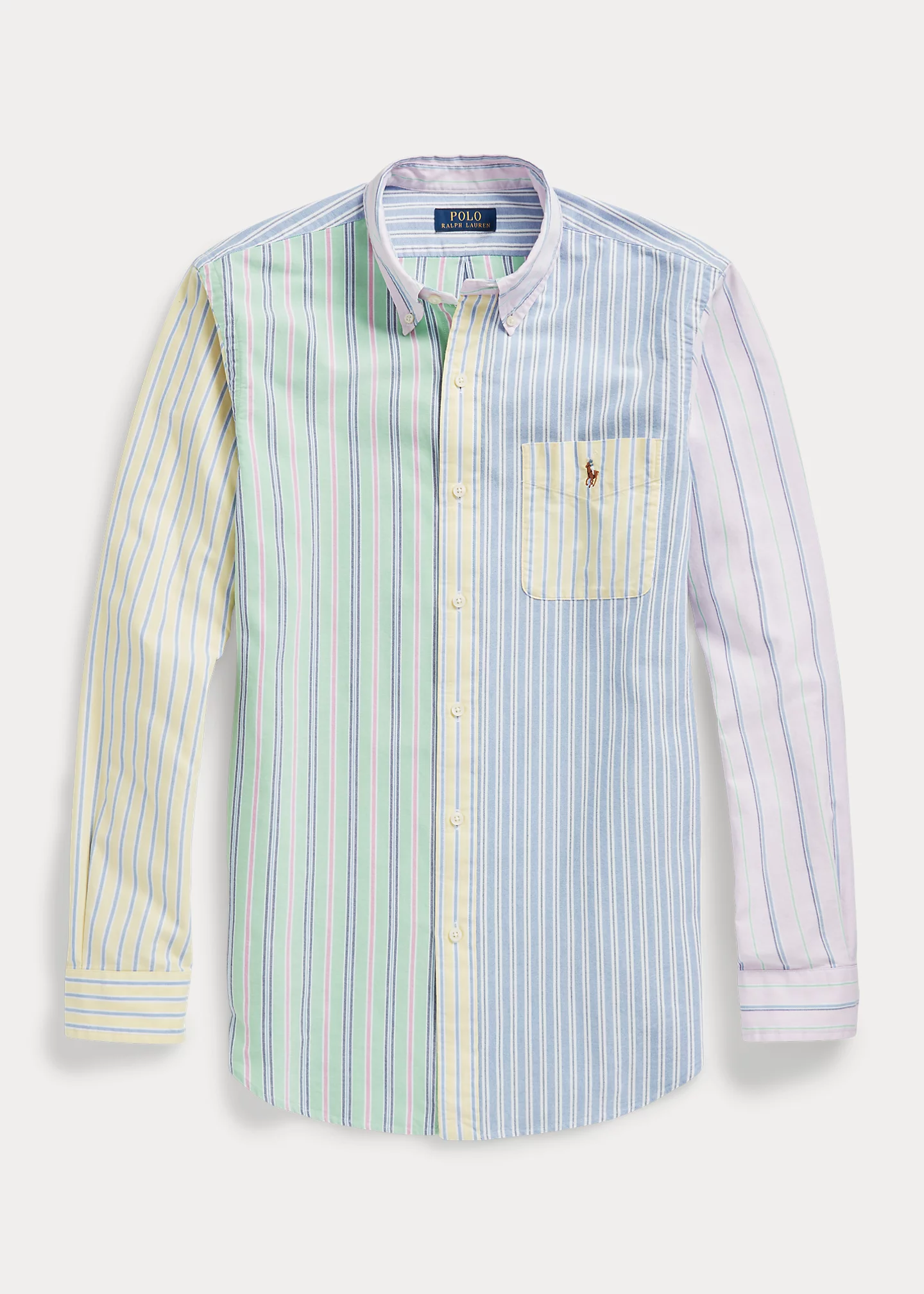 Classic Fit Striped Oxford Fun Shirt