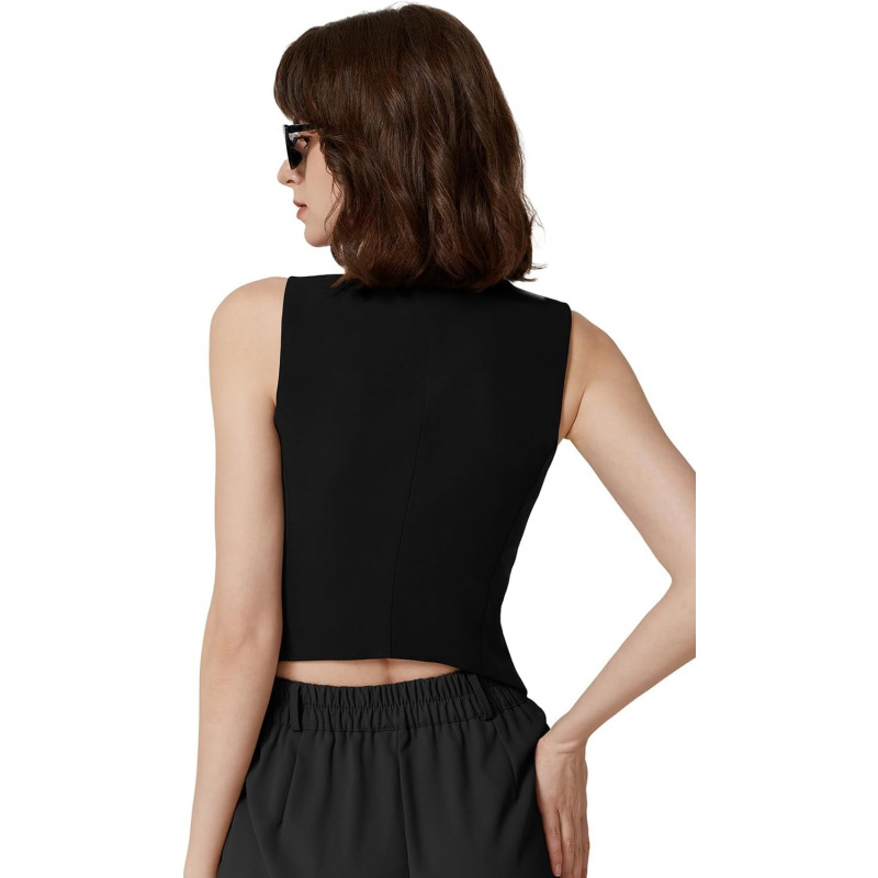 Women's V Neck Vest Top Sleeveless