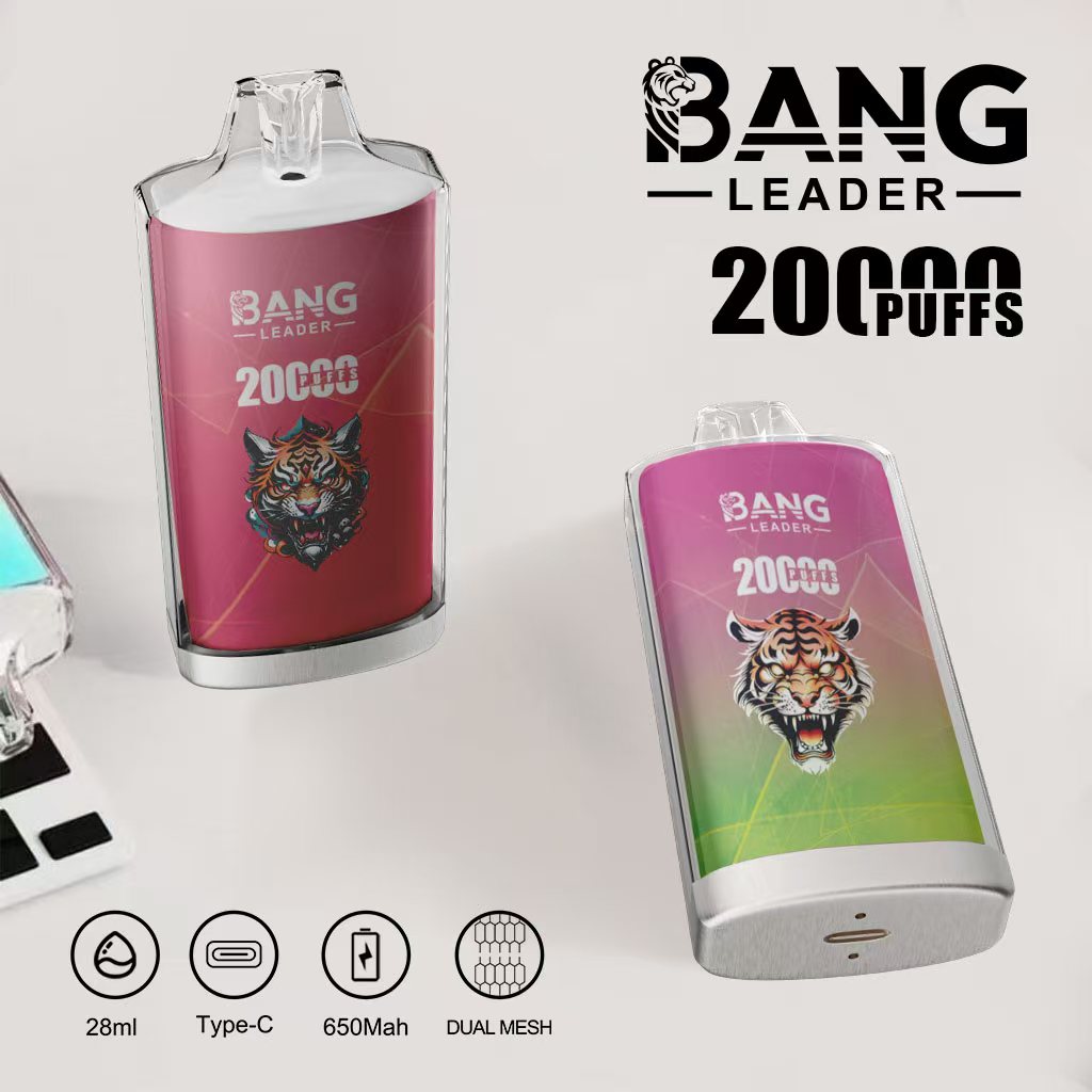 [Minimum order of two]Bang Leader 20K Puffs 2-in-1 Prefilled Vape | Dual Flavor, Rechargeable