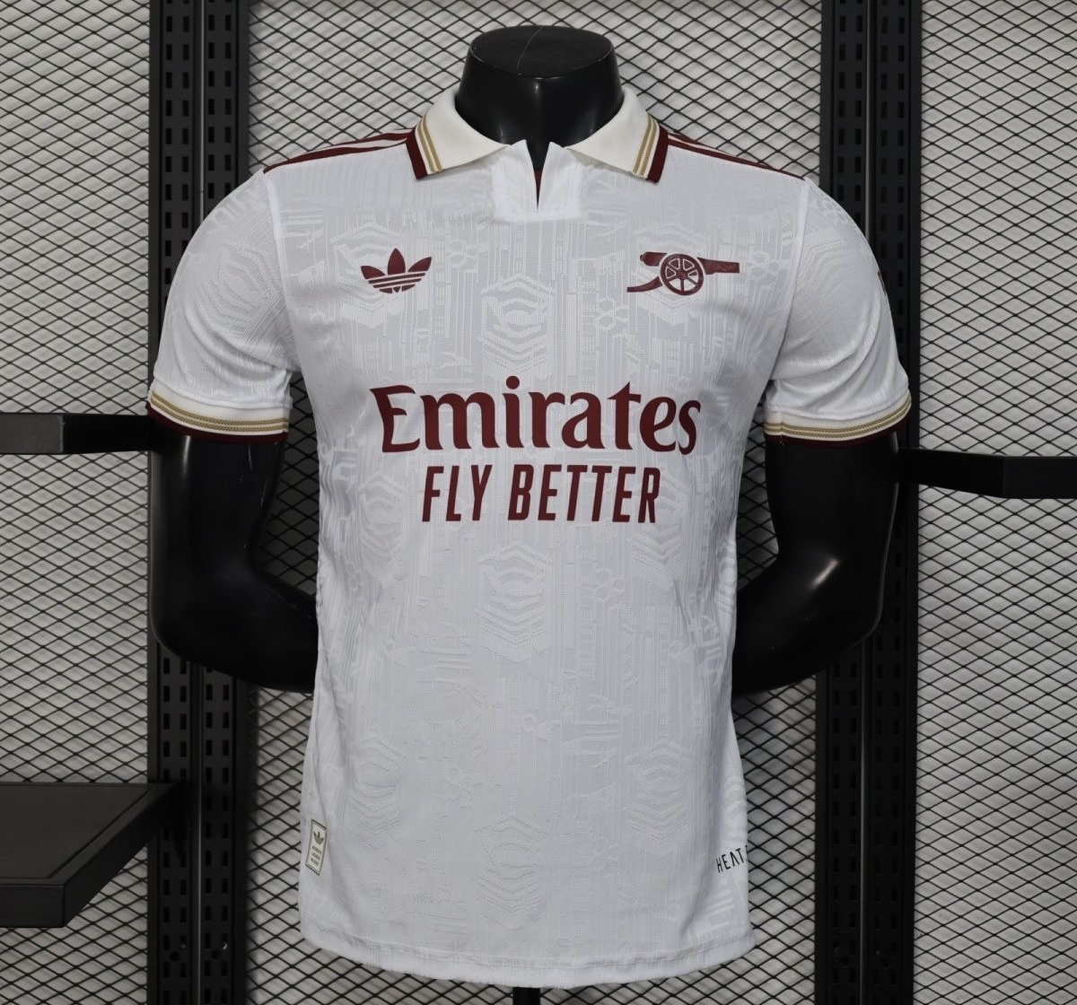 Arsenal Authentic Soccer Jersey Third Away Shirt 2025/26