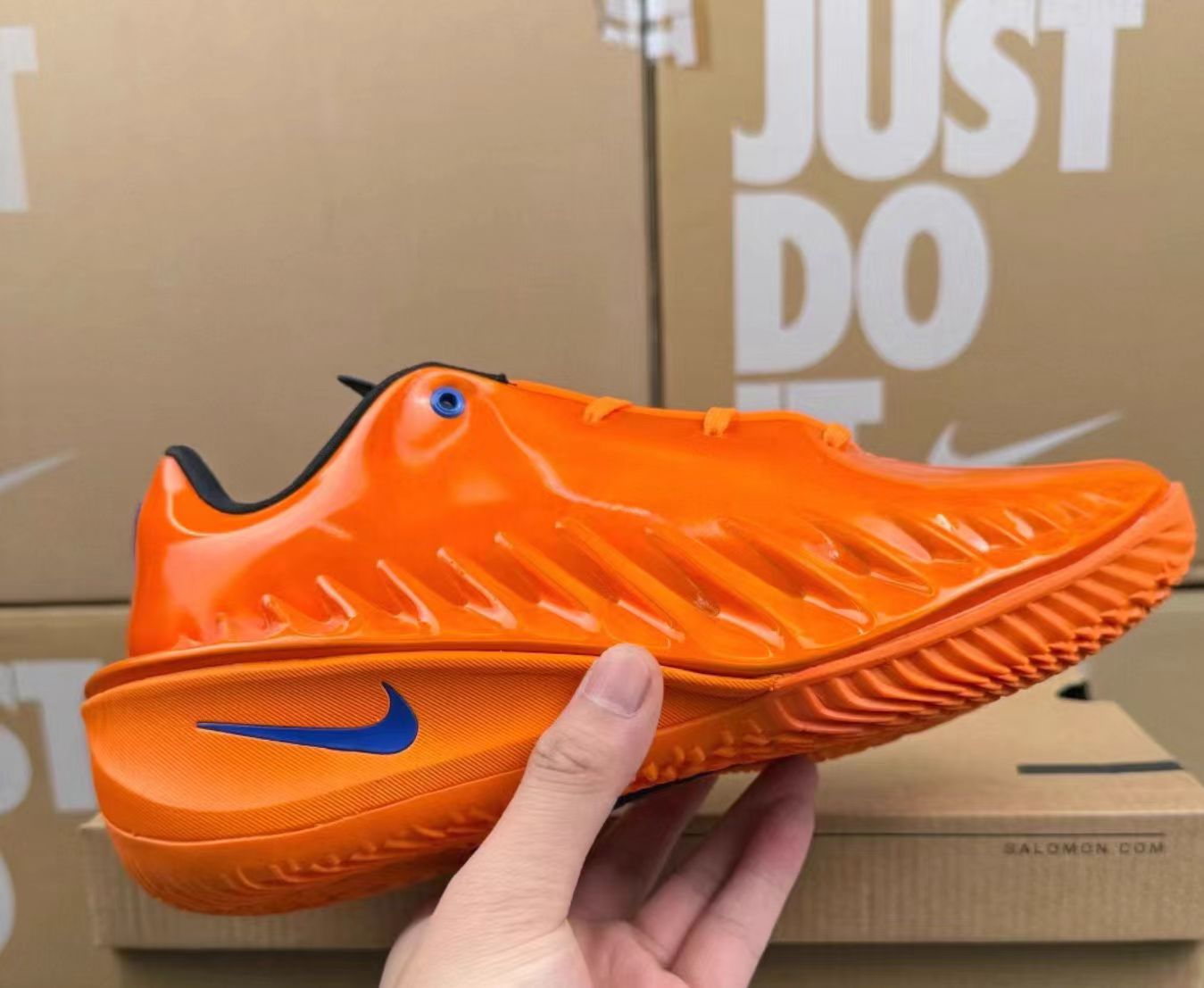 Nike G.T. Cut 4 "Bright Orange / Blue Swoosh"