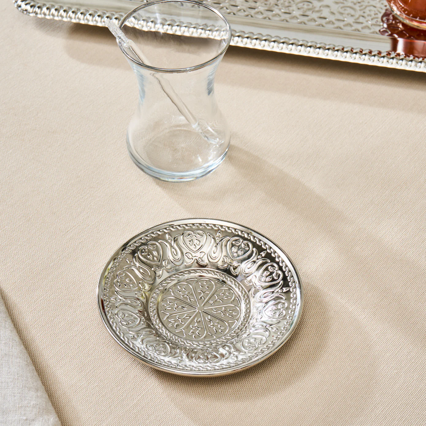 Karaca Deniz Service à thé 19 pièces pour 6 personnes