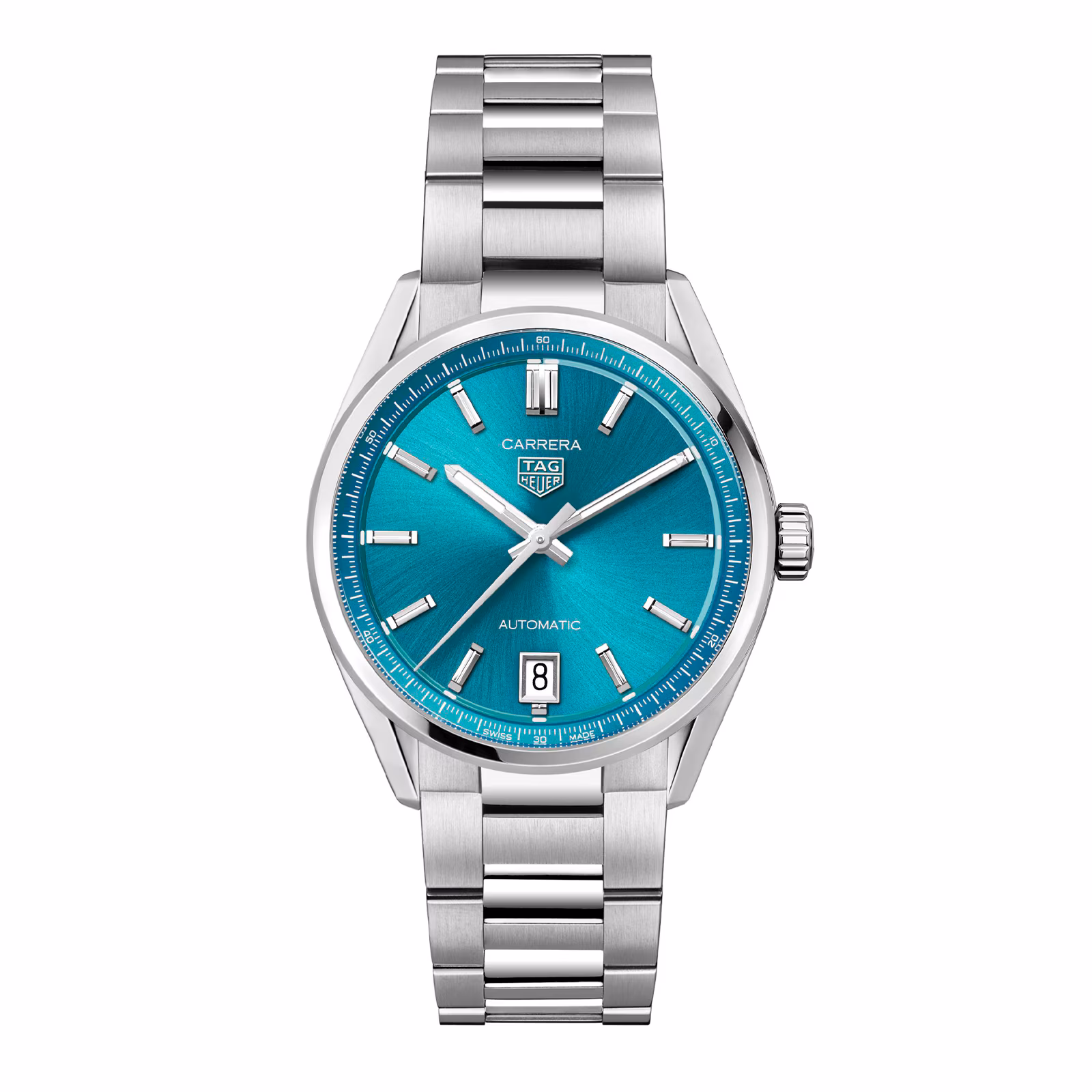 [2026 Mirror Grade]TAG Heuer Carrera Date 36mm Unisex Watch Turquoise WBN2316.BA0001