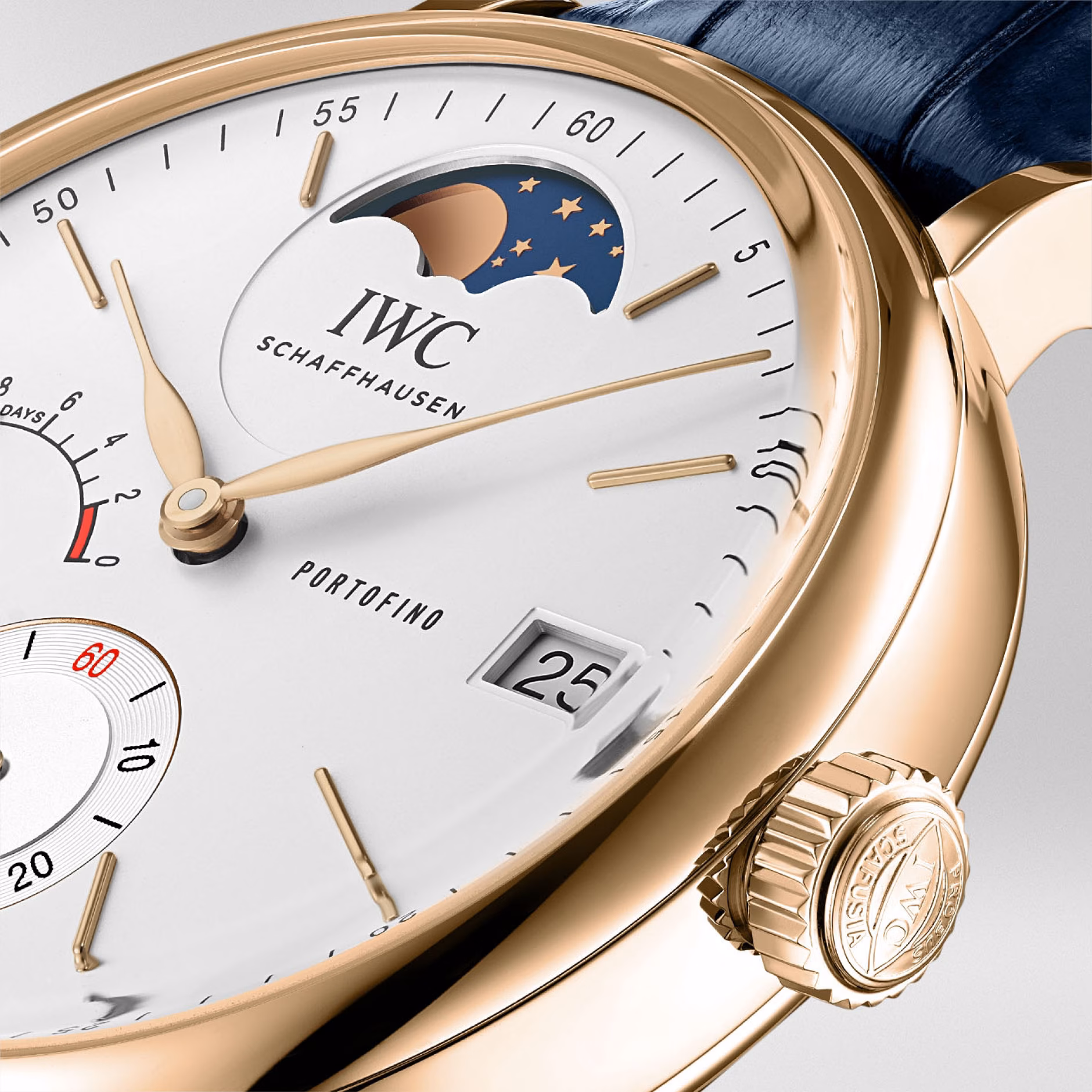 [2026 Mirror Grade]IWC Portofino Hand-Wound Moon Phase 45mm IW516409