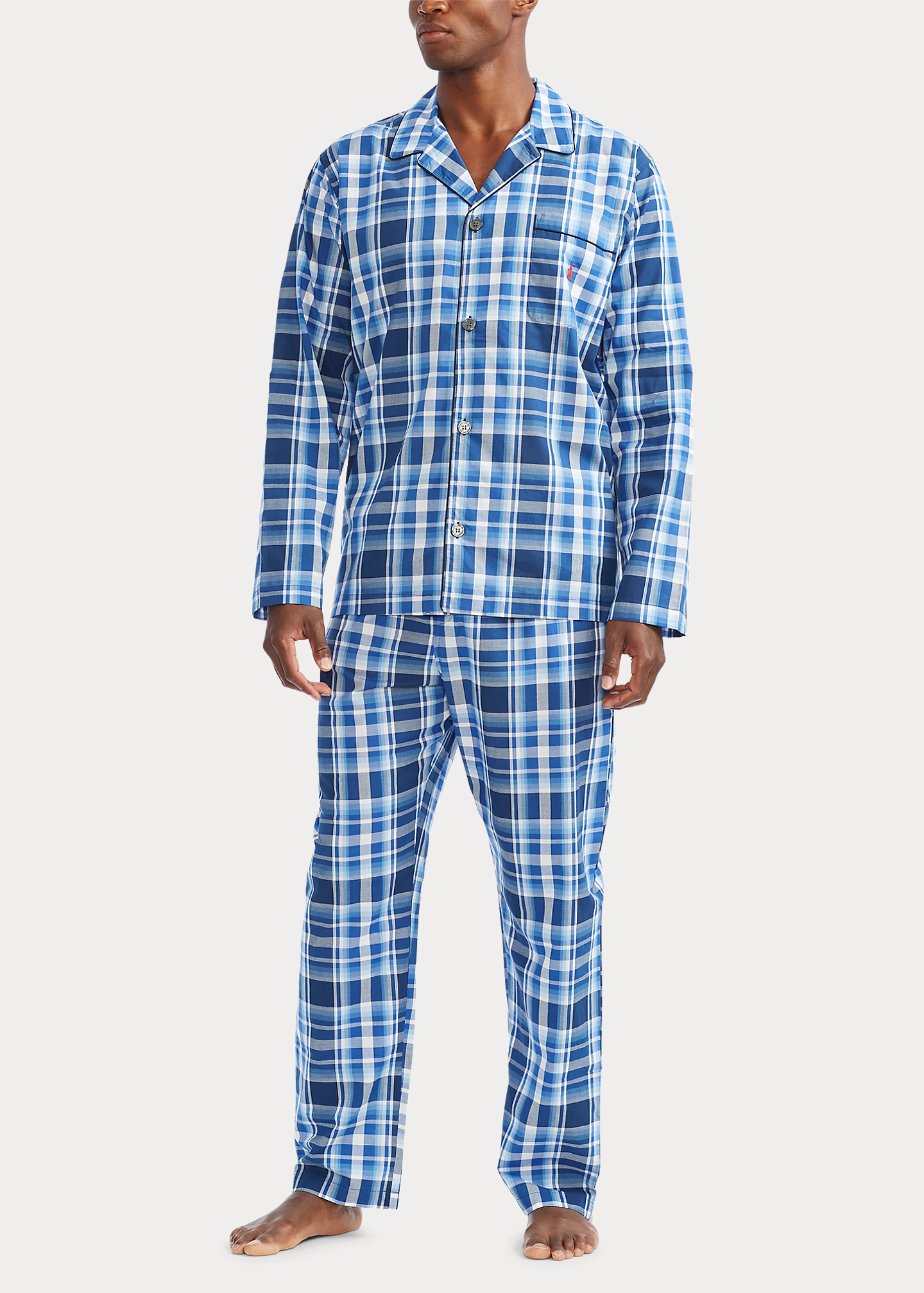 Plaid Pajama Shirt