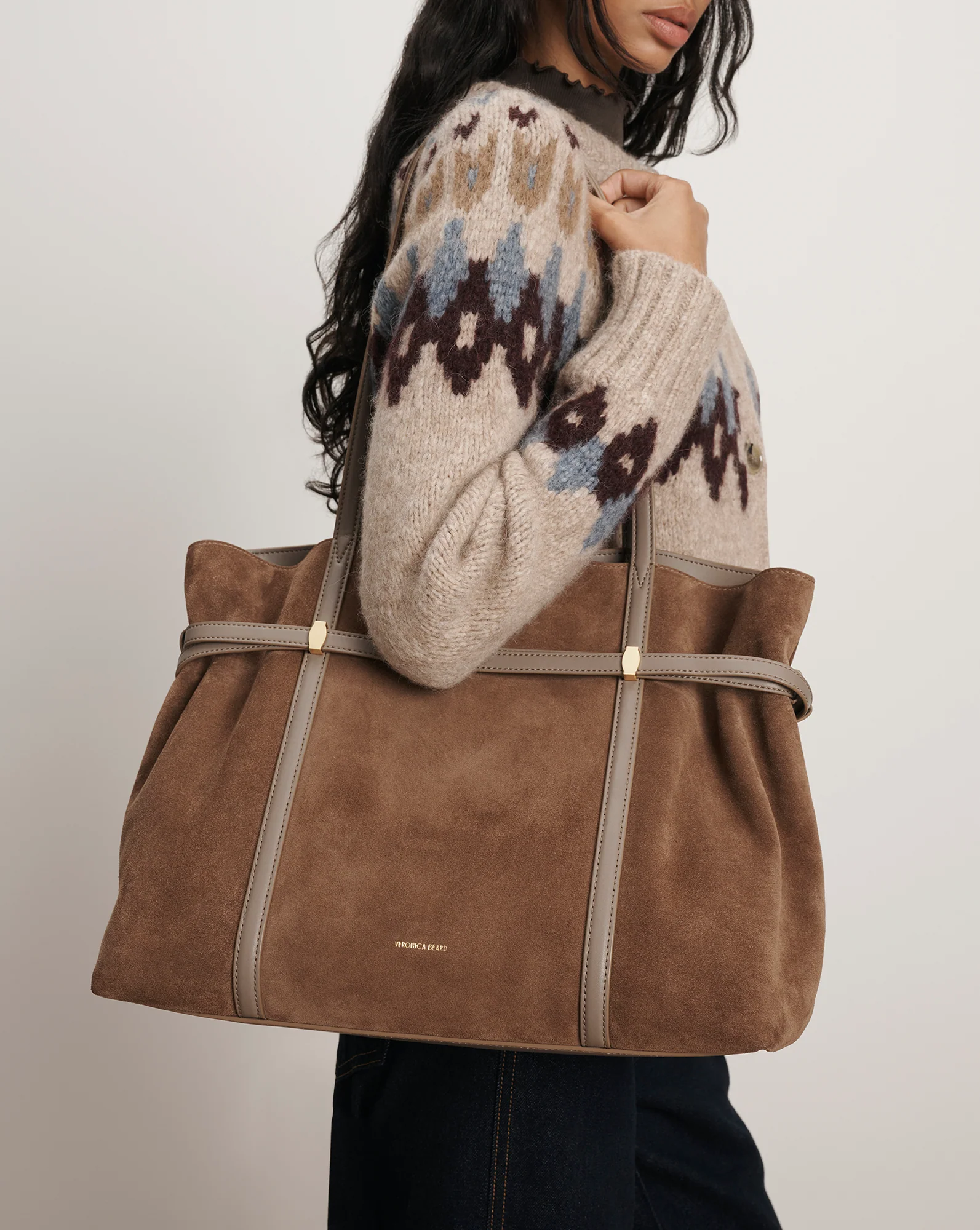 Lasso Belted Tote Bag