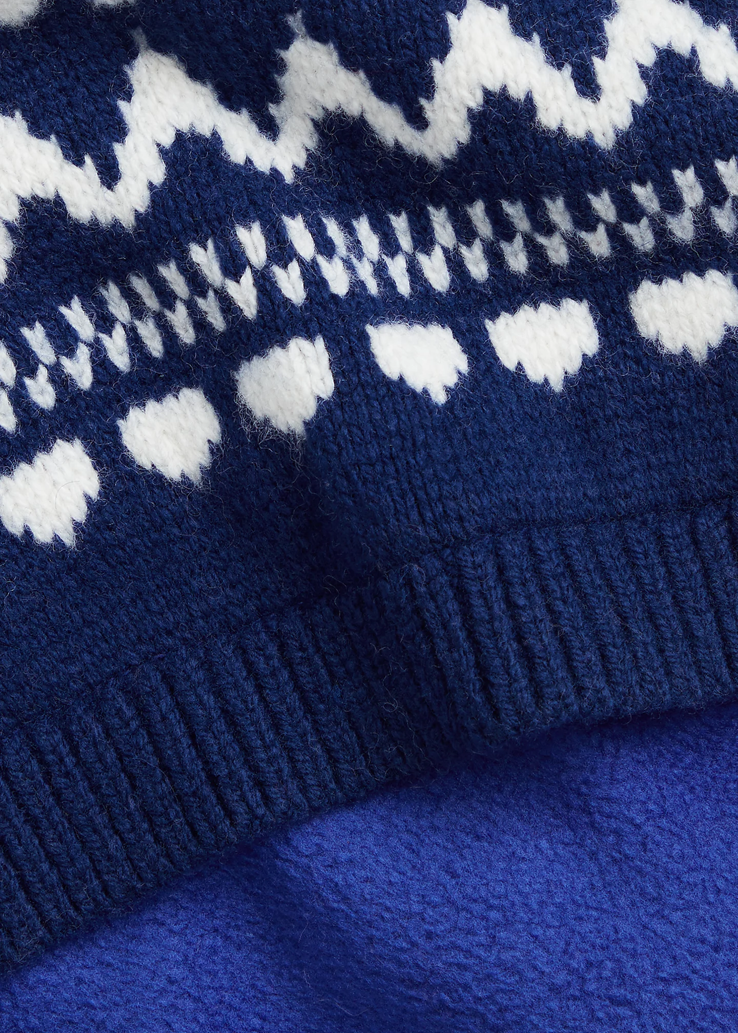 Fair Isle Wool-Blend Scarf