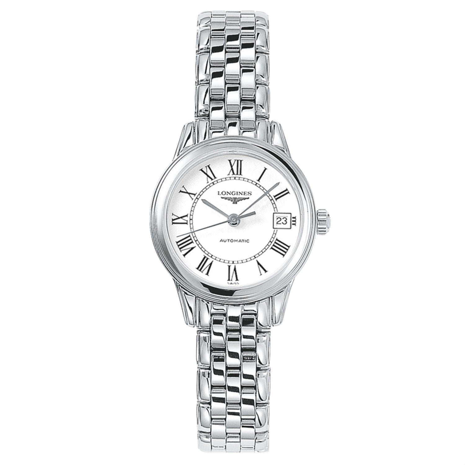 [2026 Mirror Grade]Longines Women's L42744216 Flagship Stainless Steel Watch