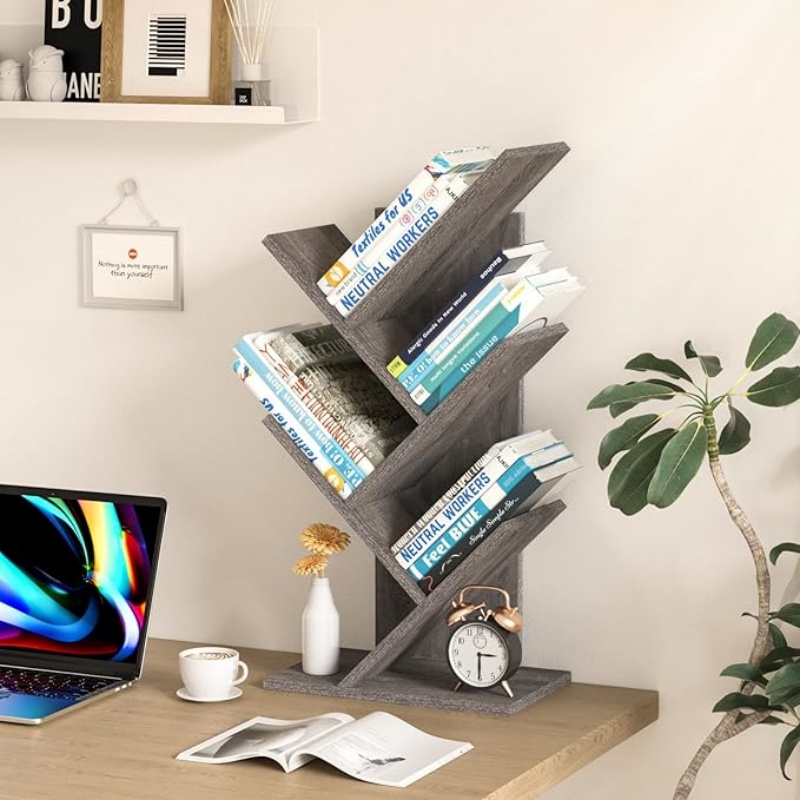 5 Tier Tree Book Shelf