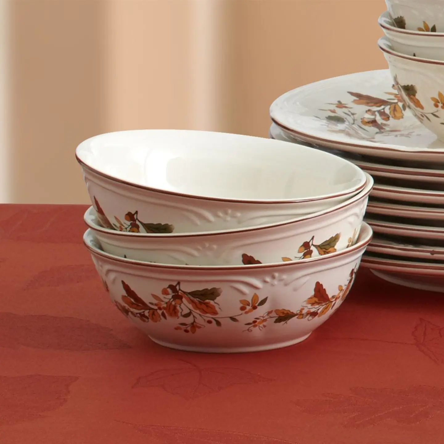 Autumn Berry™ Set of 4 Soup Cereal Bowls $29.99
