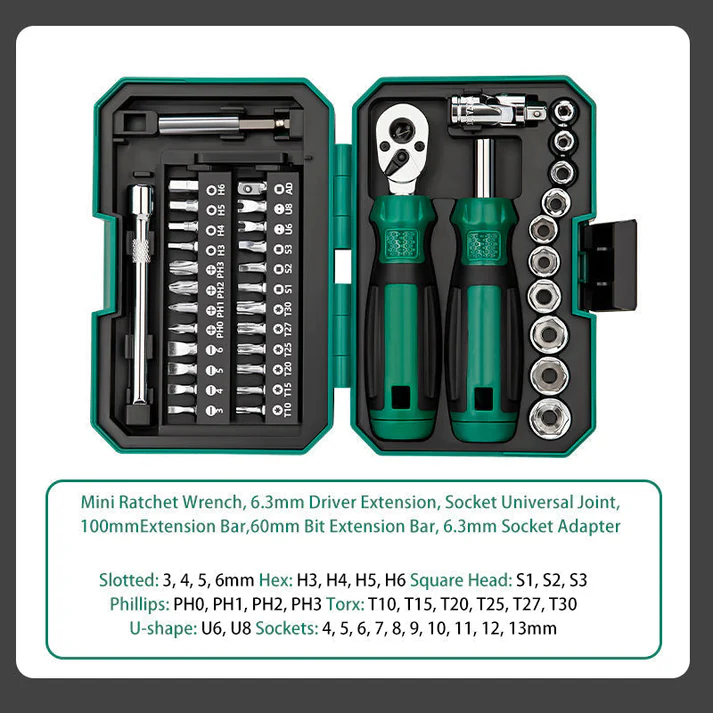 🔥🛠️Rechargeable 3.6V Cordless Screwdriver Set