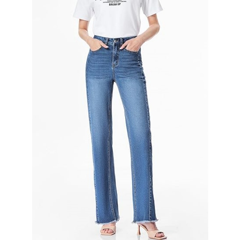 CHICDENLY Women's Wide Leg Jeans