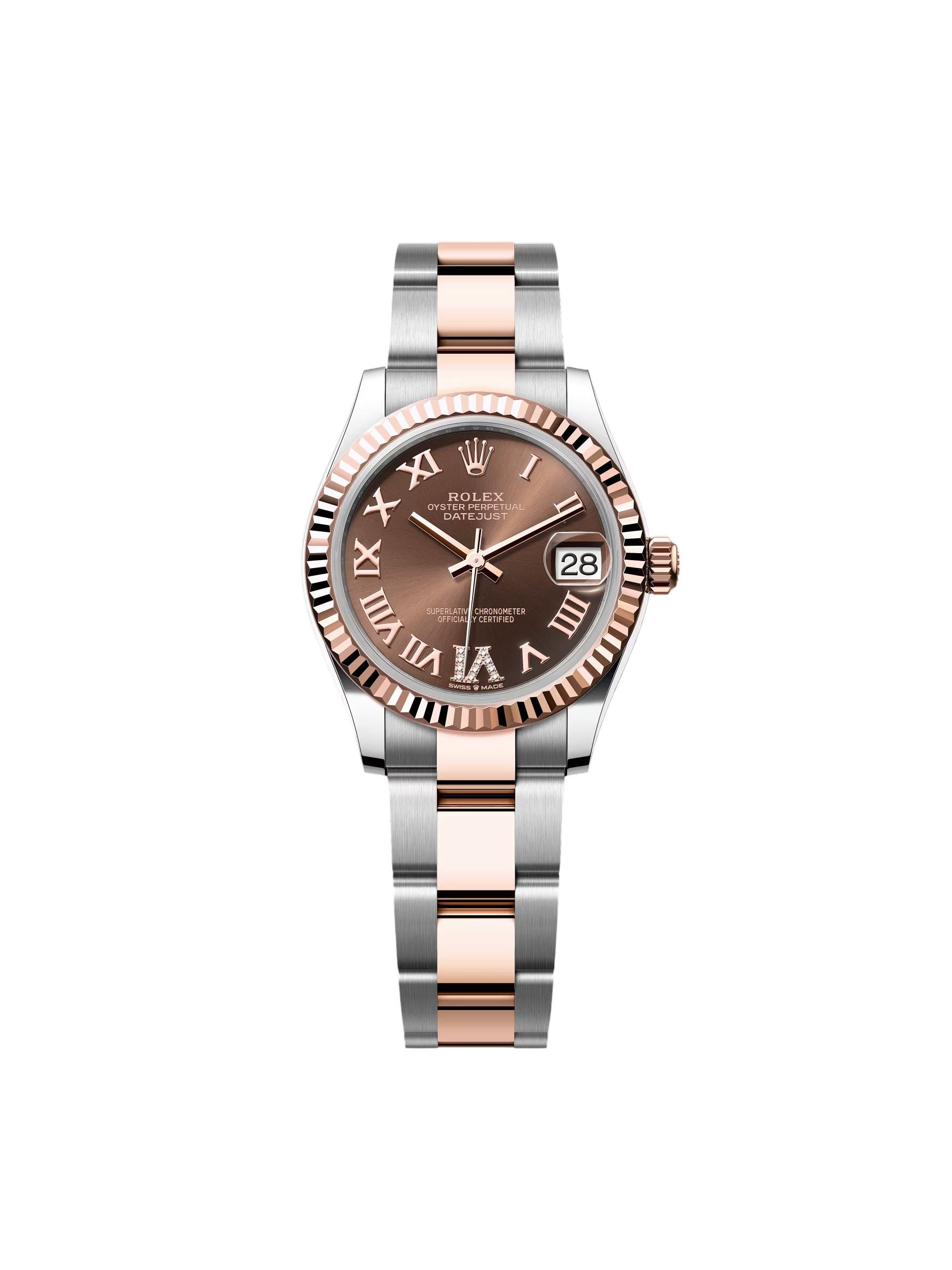 [2026 Mirror Grade]RLX Datejust m278271-0003/0004 Chocolate 31mm Dial Oyster Bracelet Watch