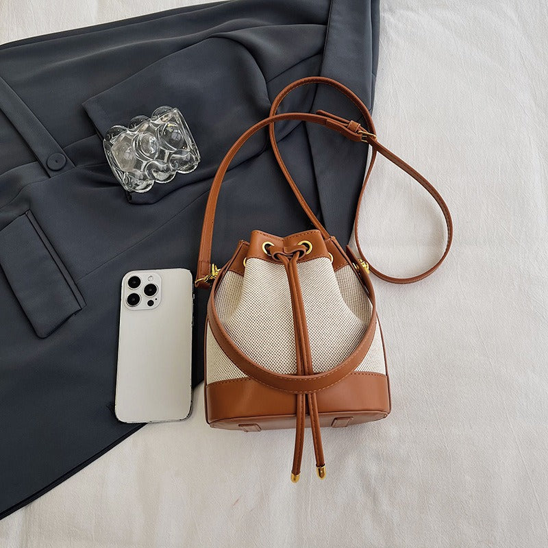 Chloe Canvas Bucket Bag