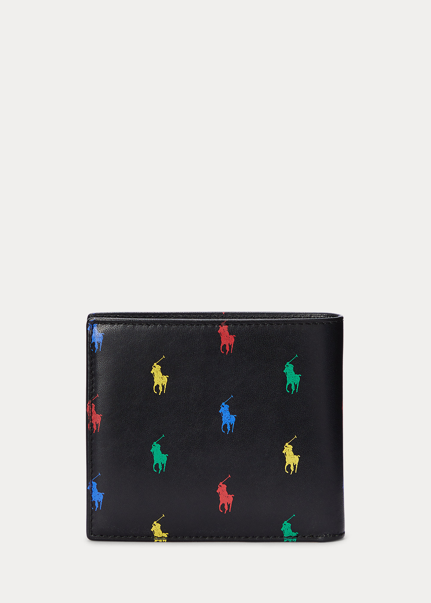 Allover Pony Leather Billfold Wallet