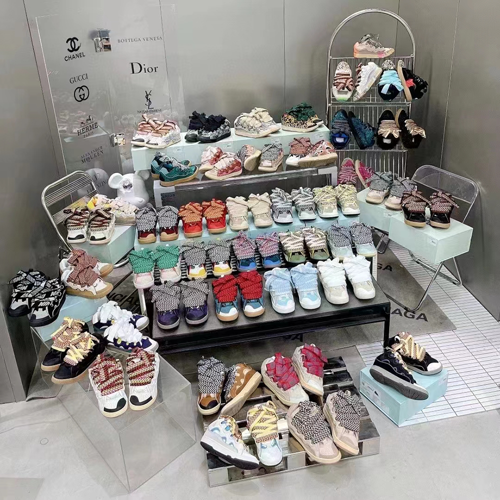 Lanvin Curb Sneaker 'Light Blue' REPS