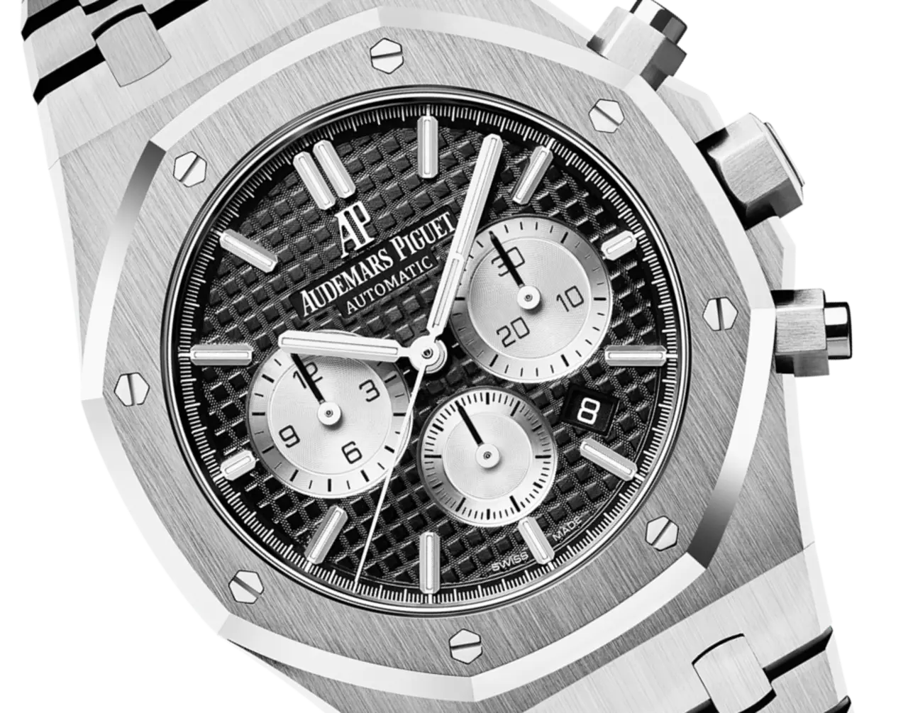 [2026 Mirror Grade]Audemars Piguet ROYAL OAK PANDA Black Dial CHRONOGRAPH 41mm 26331ST.OO.1220ST.02
